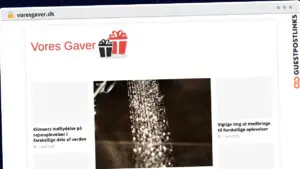 Publish Guest Post on voresgaver.dk