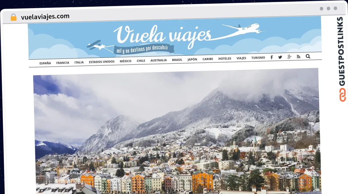 Publish Guest Post on vuelaviajes.com