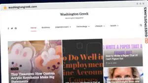 Publish Guest Post on washingtongreek.com