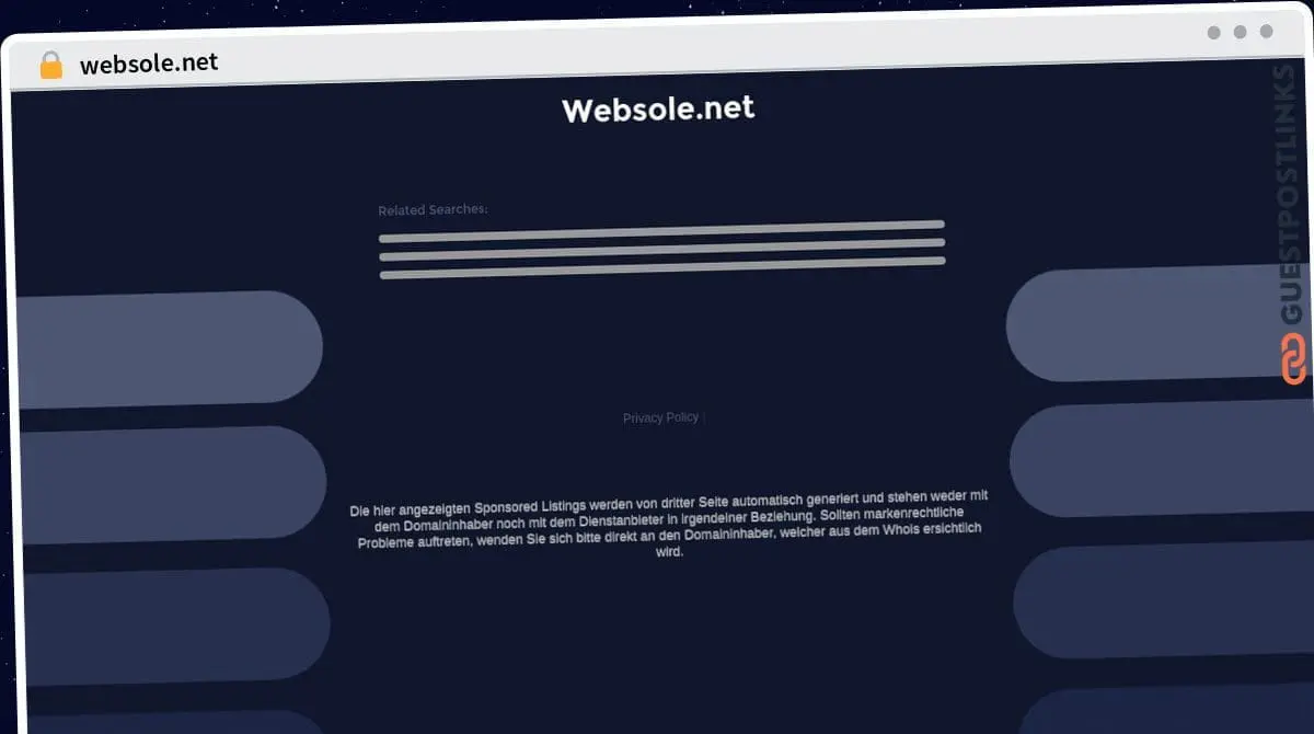 Publish Guest Post on websole.net