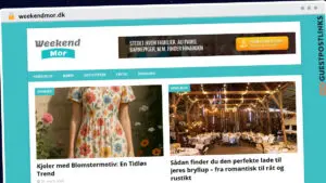 Publish Guest Post on weekendmor.dk