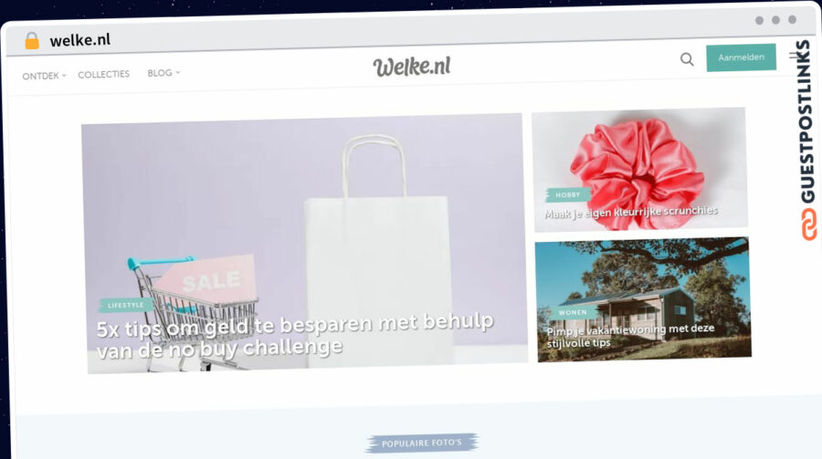 Publish Guest Post on welke.nl