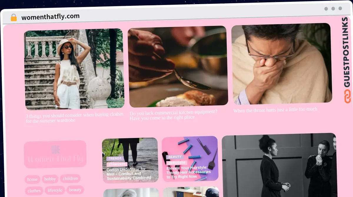 Publish Guest Post on womenthatfly.com