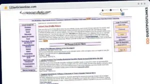 Publish Guest Post on 123articleonline.com