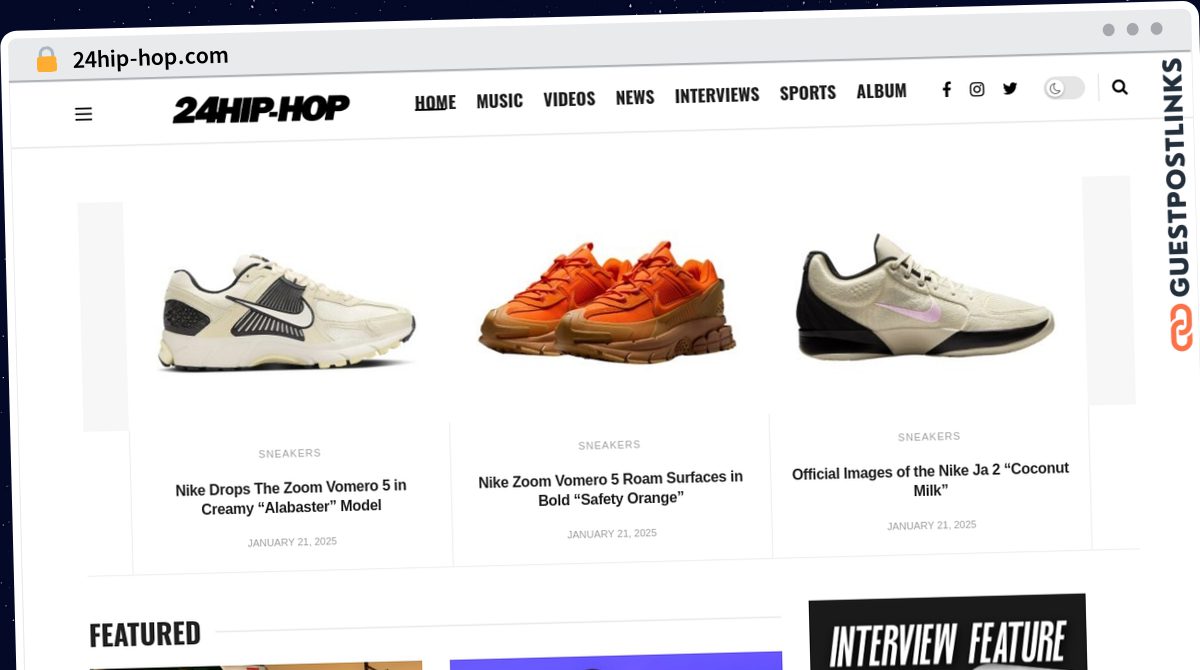 Publish Guest Post on 24hip-hop.com