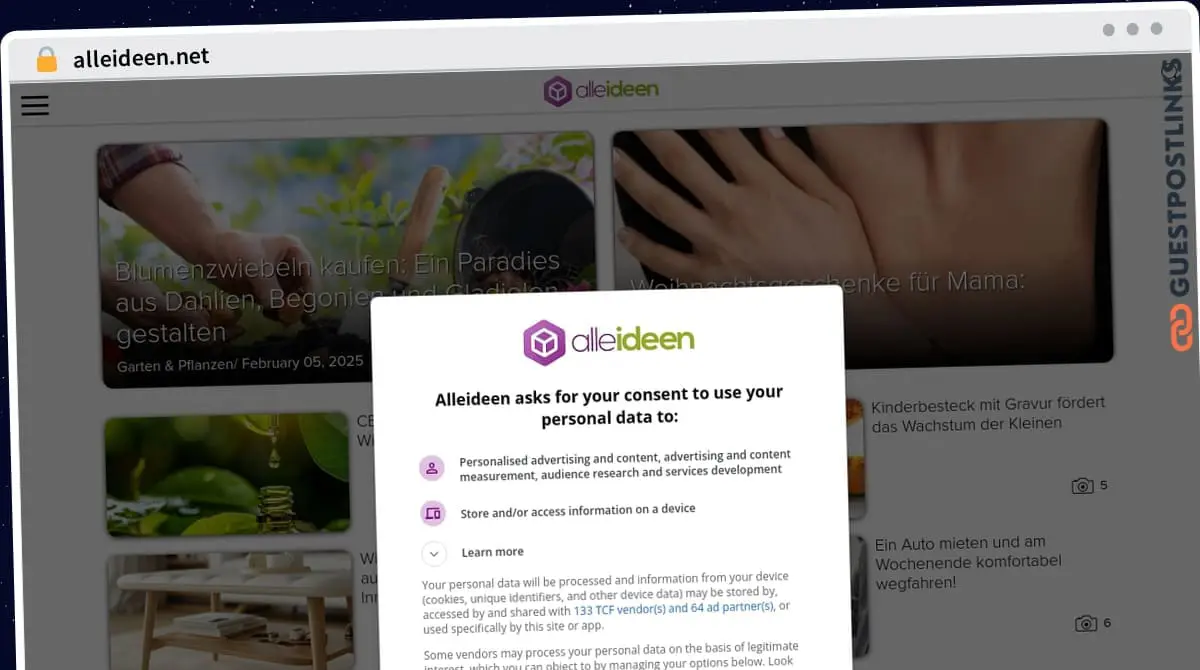 Publish Guest Post on alleideen.net