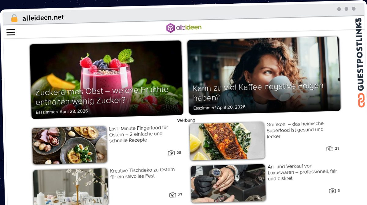 Publish Guest Post on alleideen.net