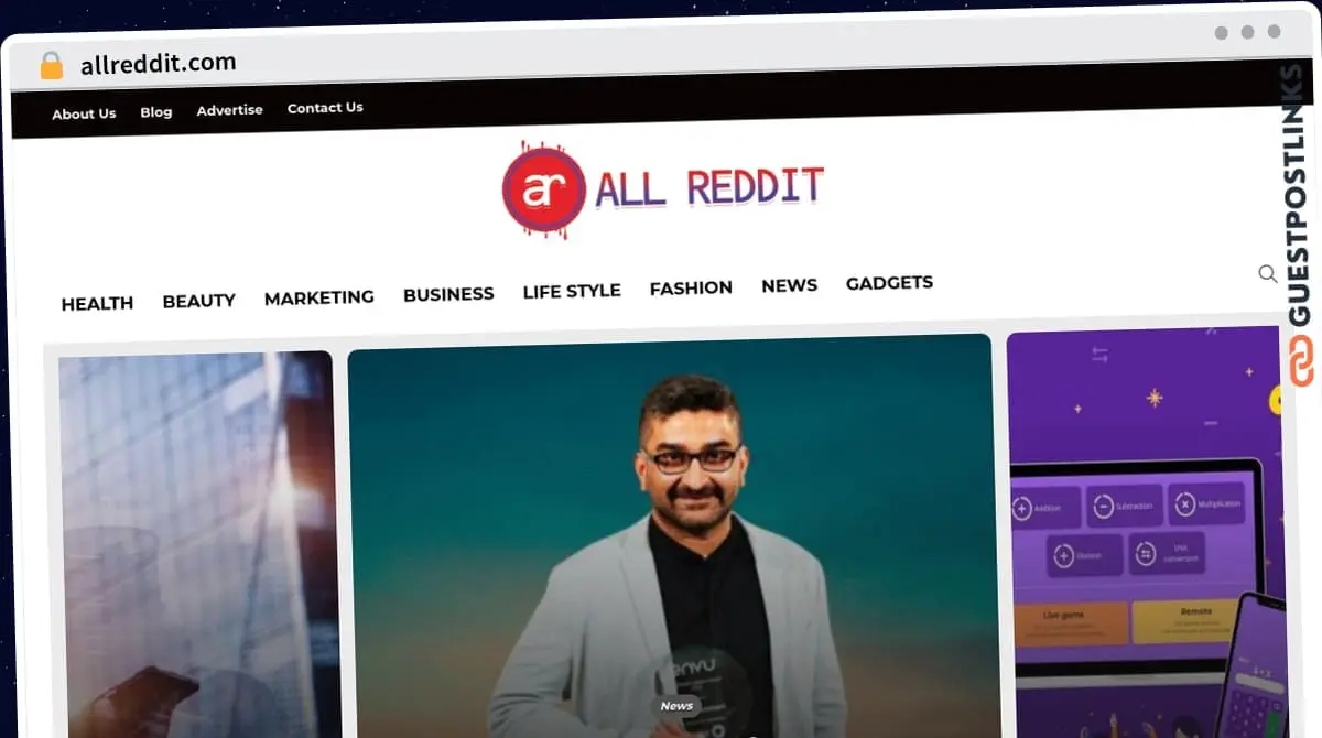 Publish Guest Post on allreddit.com