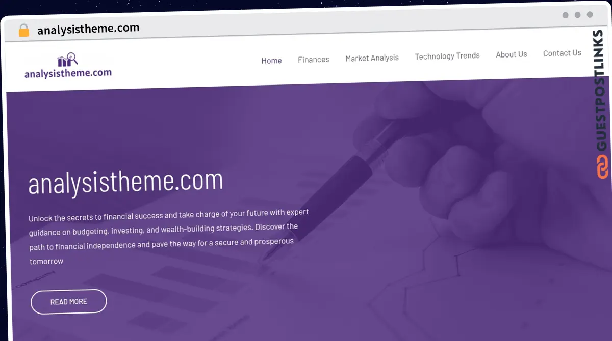 Publish Guest Post on analysistheme.com