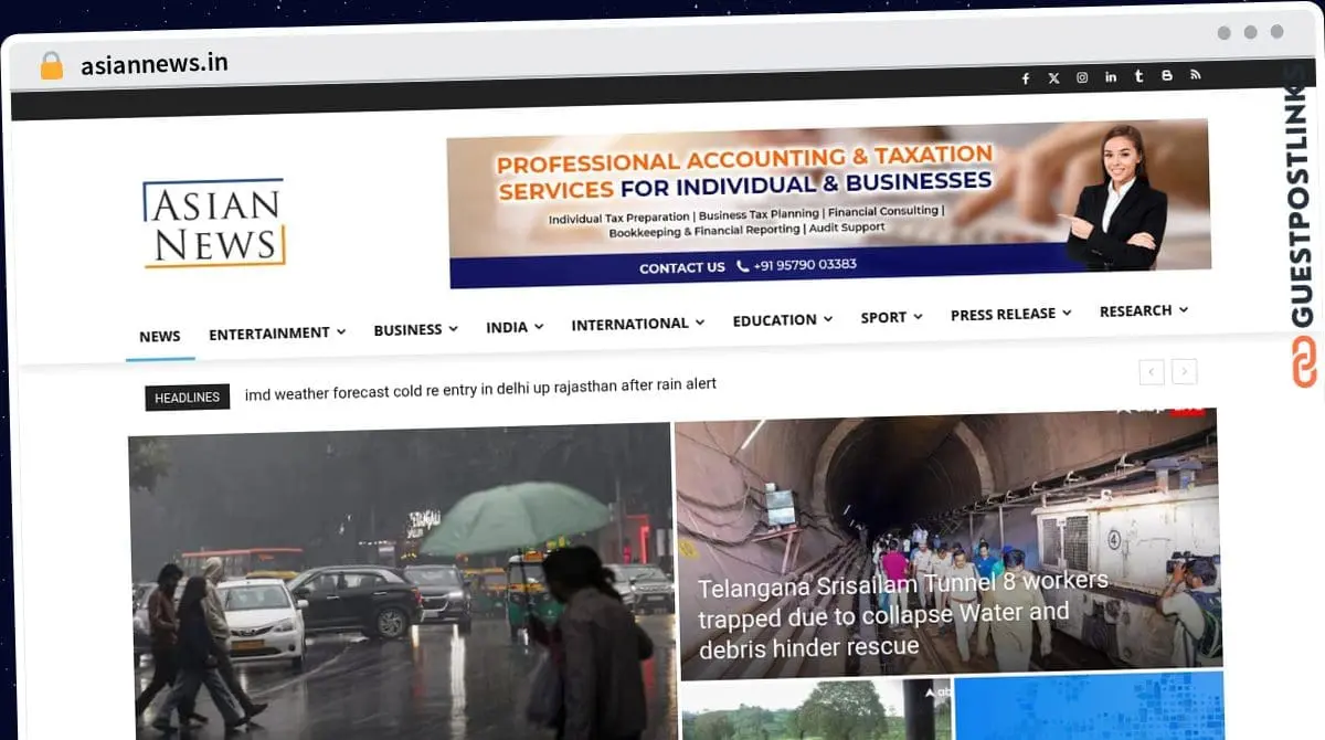 Publish Guest Post on asiannews.in