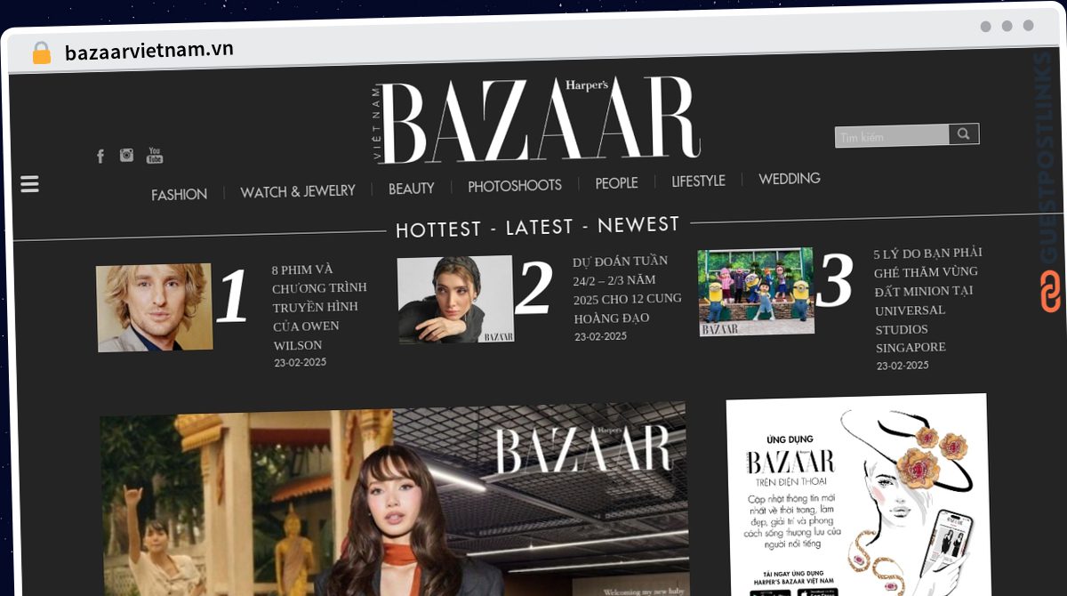 Publish Guest Post on bazaarvietnam.vn