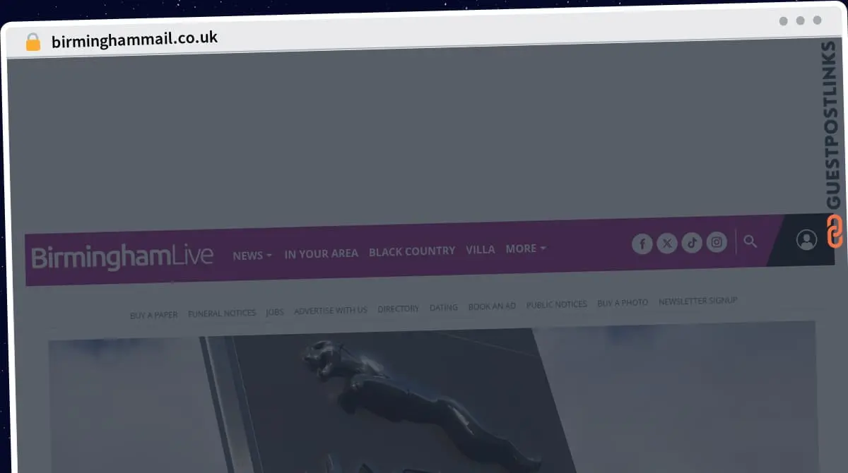 Publish Guest Post on birminghammail.co.uk