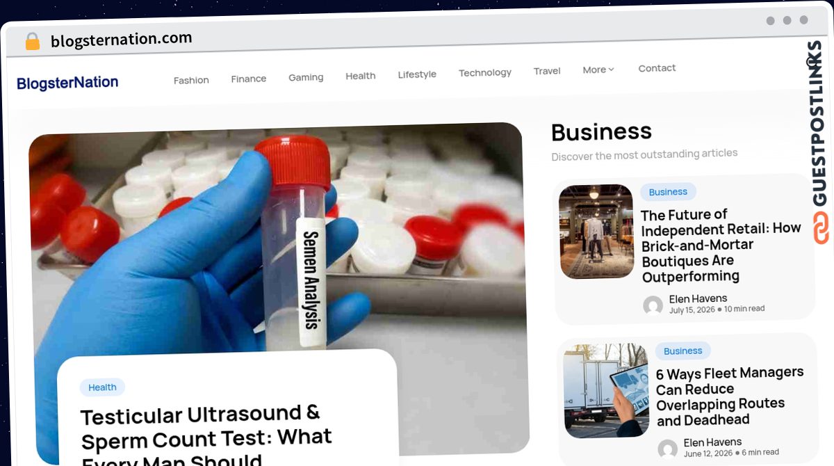 Publish Guest Post on blogsternation.com