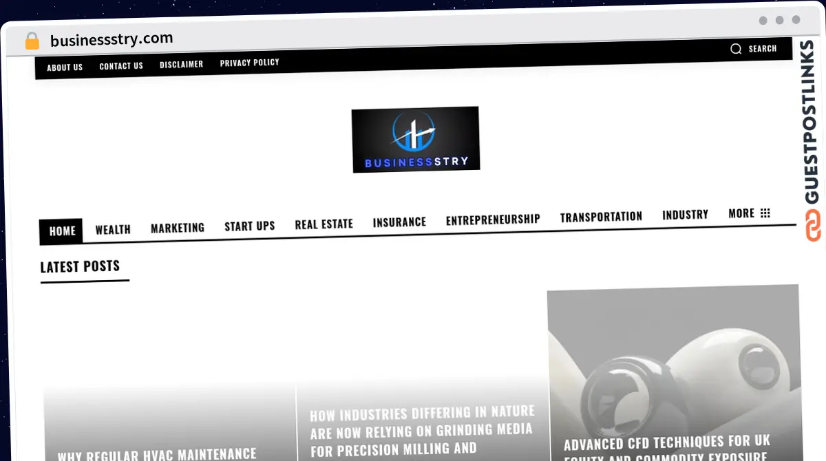 Publish Guest Post on businessstry.com
