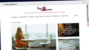 Publish Guest Post on busy-women.fr