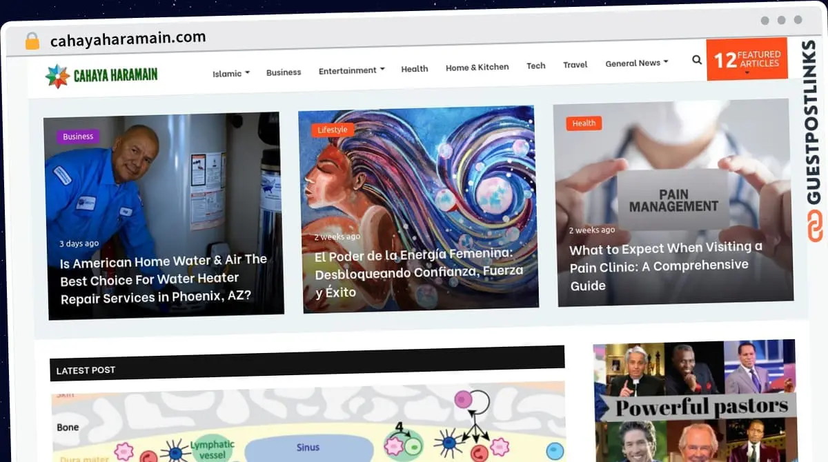 Publish Guest Post on cahayaharamain.com