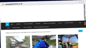 Publish Guest Post on campinginbritain.co.uk