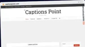 Publish Guest Post on captionspoint.com