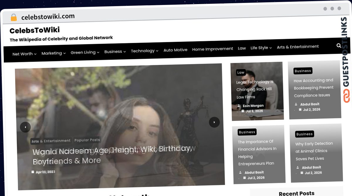 Publish Guest Post on celebstowiki.com