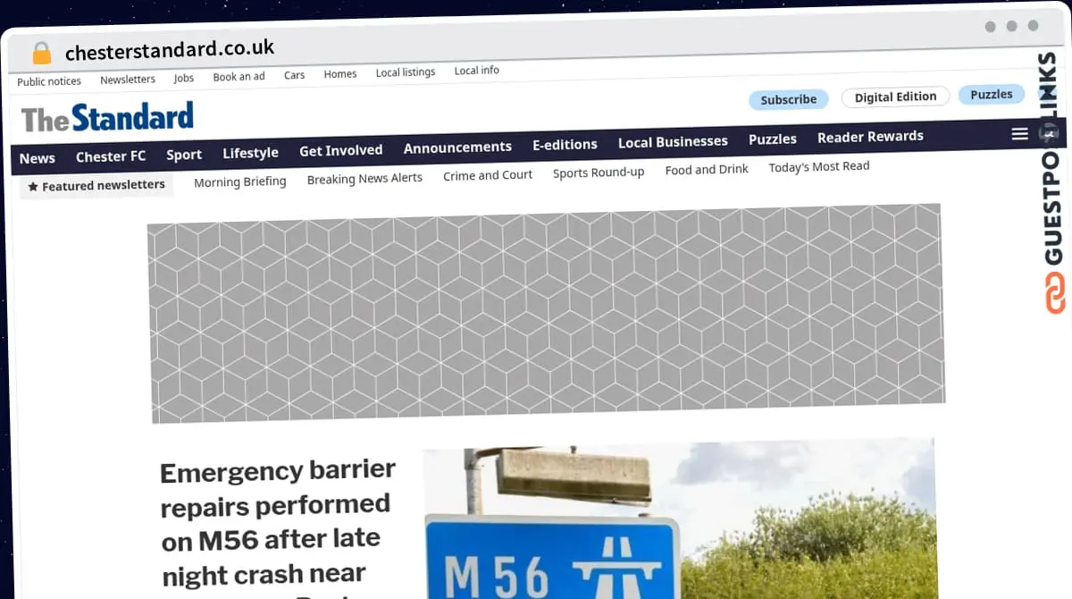 Publish Guest Post on chesterstandard.co.uk