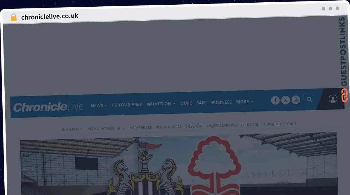 Publish Guest Post on chroniclelive.co.uk