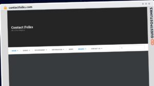 Publish Guest Post on contactfolks.com