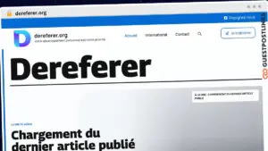 Publish Guest Post on dereferer.org