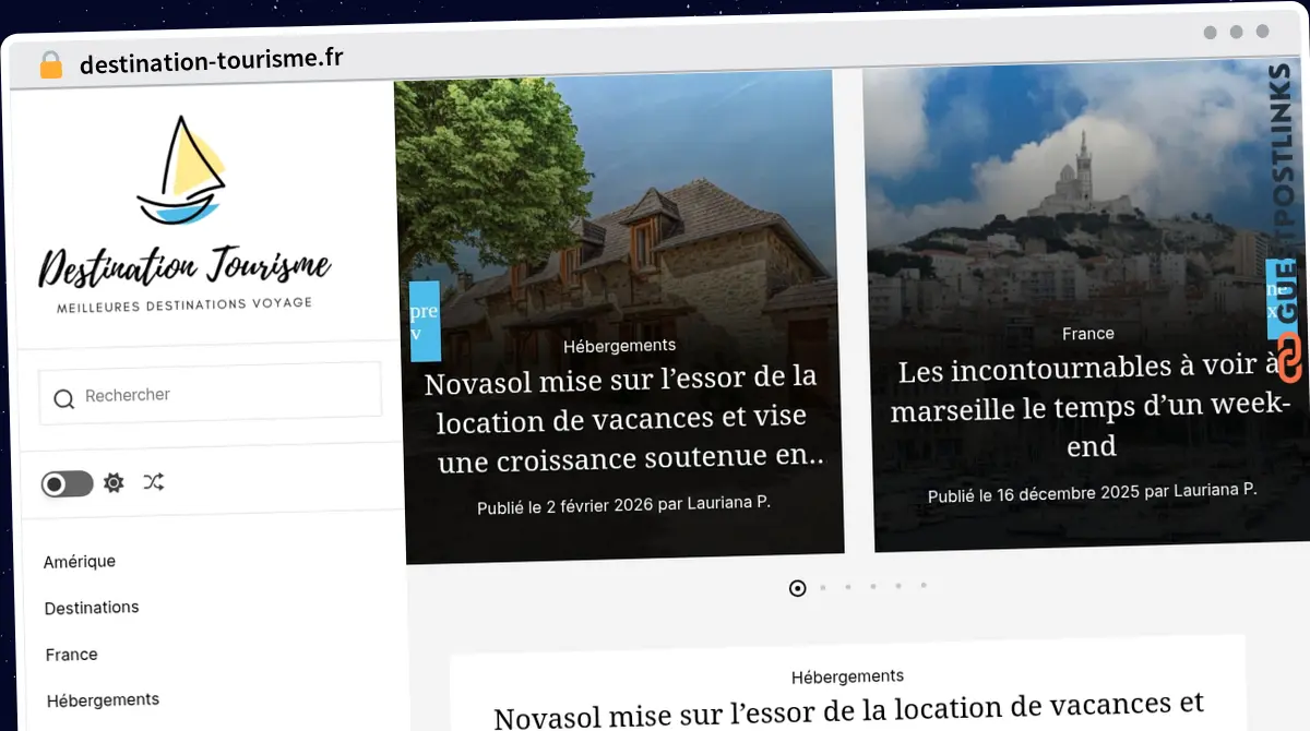 Publish Guest Post on destination-tourisme.fr
