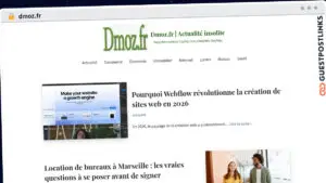 Publish Guest Post on dmoz.fr