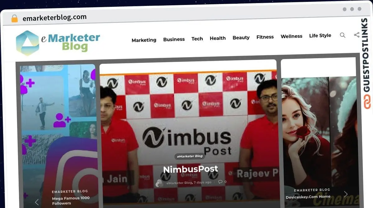 Publish Guest Post on emarketerblog.com