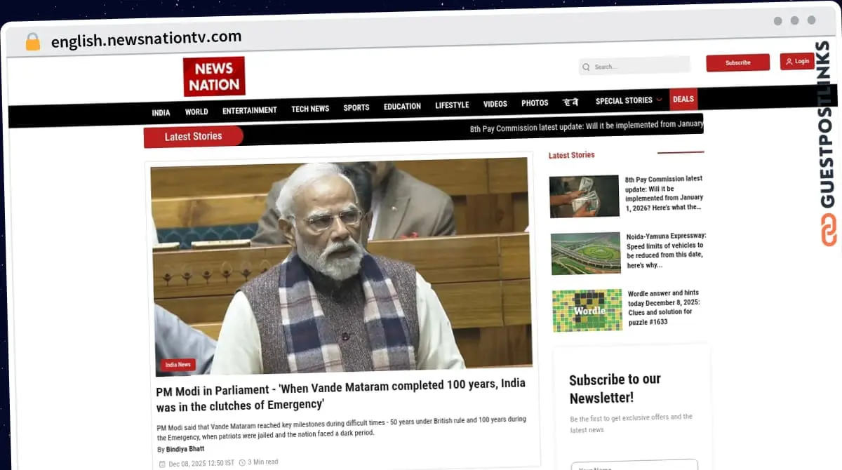 Publish Guest Post on english.newsnationtv.com