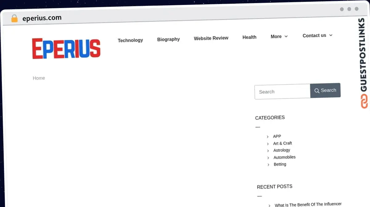 Publish Guest Post on eperius.com