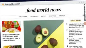 Publish Guest Post on foodworldnews.com