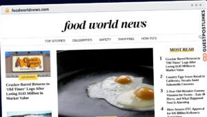 Publish Guest Post on foodworldnews.com