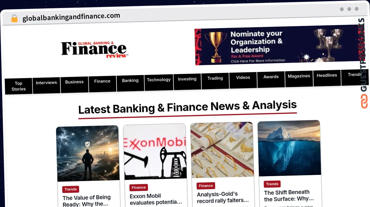 Publish Guest Post on globalbankingandfinance.com