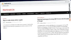 Publish Guest Post on hertrust.in