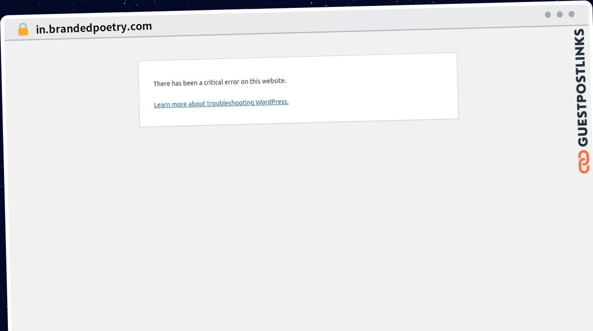 Publish Guest Post on in.brandedpoetry.com