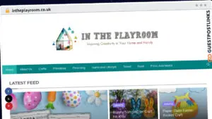 Publish Guest Post on intheplayroom.co.uk