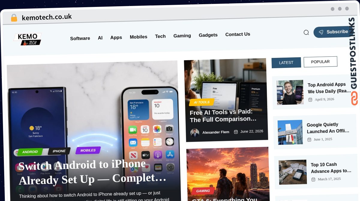 Publish Guest Post on kemotech.co.uk