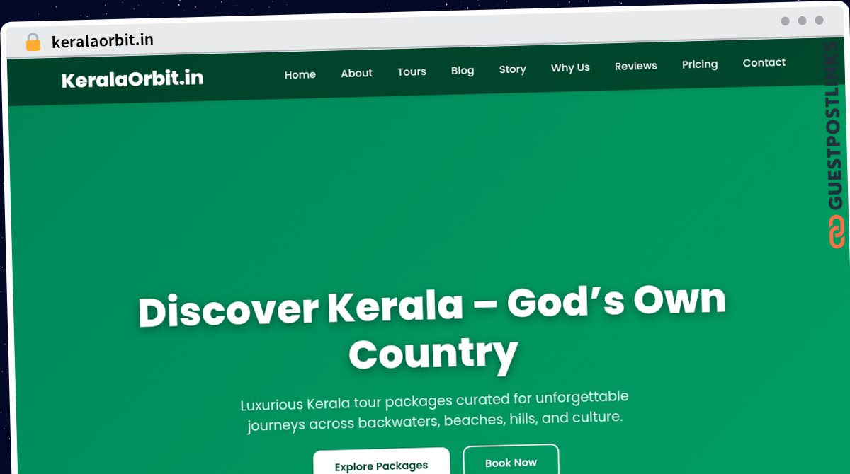 Publish Guest Post on keralaorbit.in