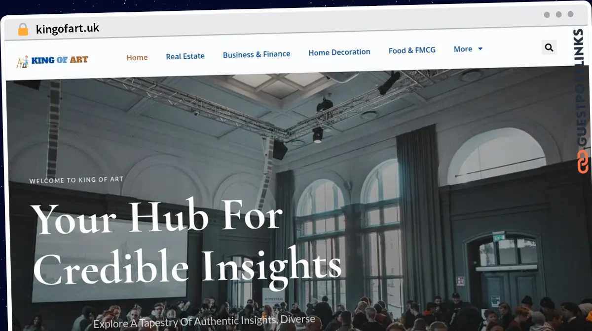 Publish Guest Post on kingofart.uk