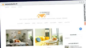 Publish Guest Post on ledomicilechic.fr
