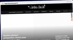 Publish Guest Post on lesjardinsduclosjoli.fr