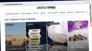 Publish Guest Post on lifestyletoppings.com