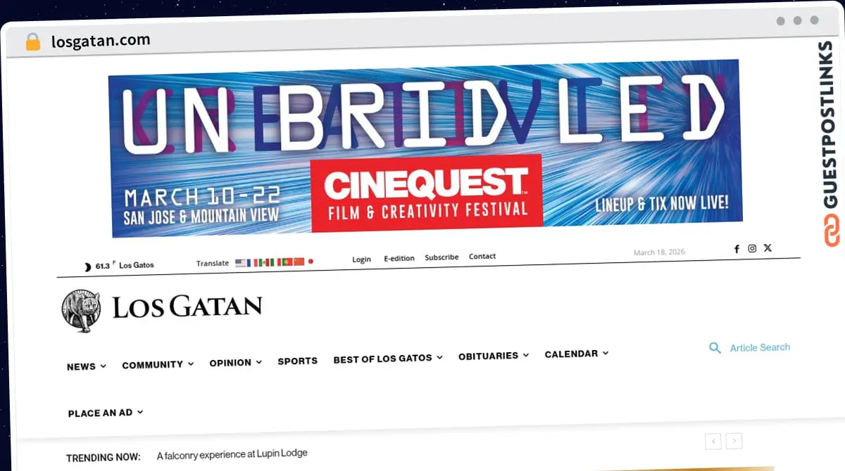 Publish Guest Post on losgatan.com