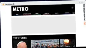 Publish Guest Post on metro.co.uk