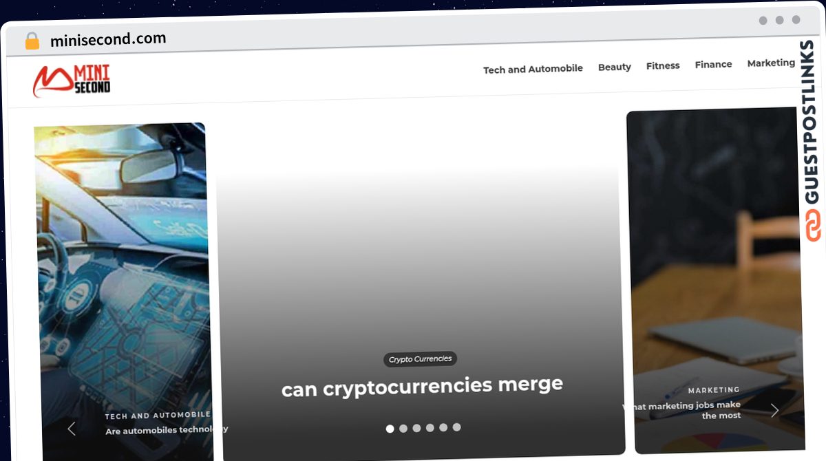 Publish Guest Post on minisecond.com