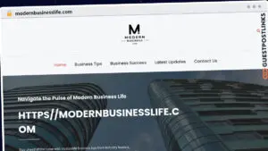 Publish Guest Post on modernbusinesslife.com