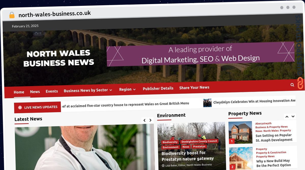 Publish Guest Post on north-wales-business.co.uk