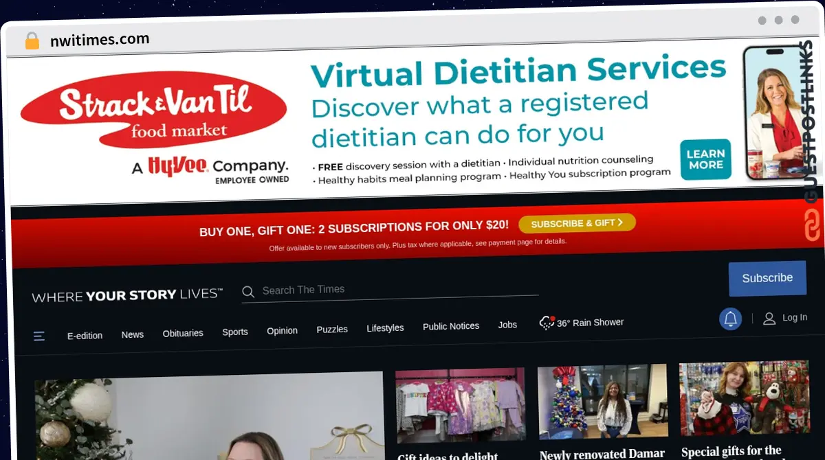 Publish Guest Post on nwitimes.com